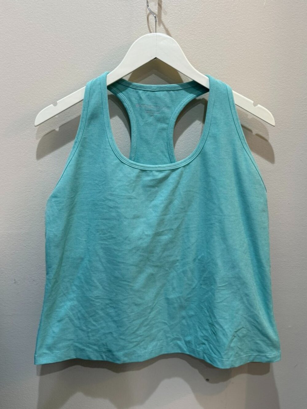 Beyond Yoga Turquoise Heather Racerback Workout Tank 3X